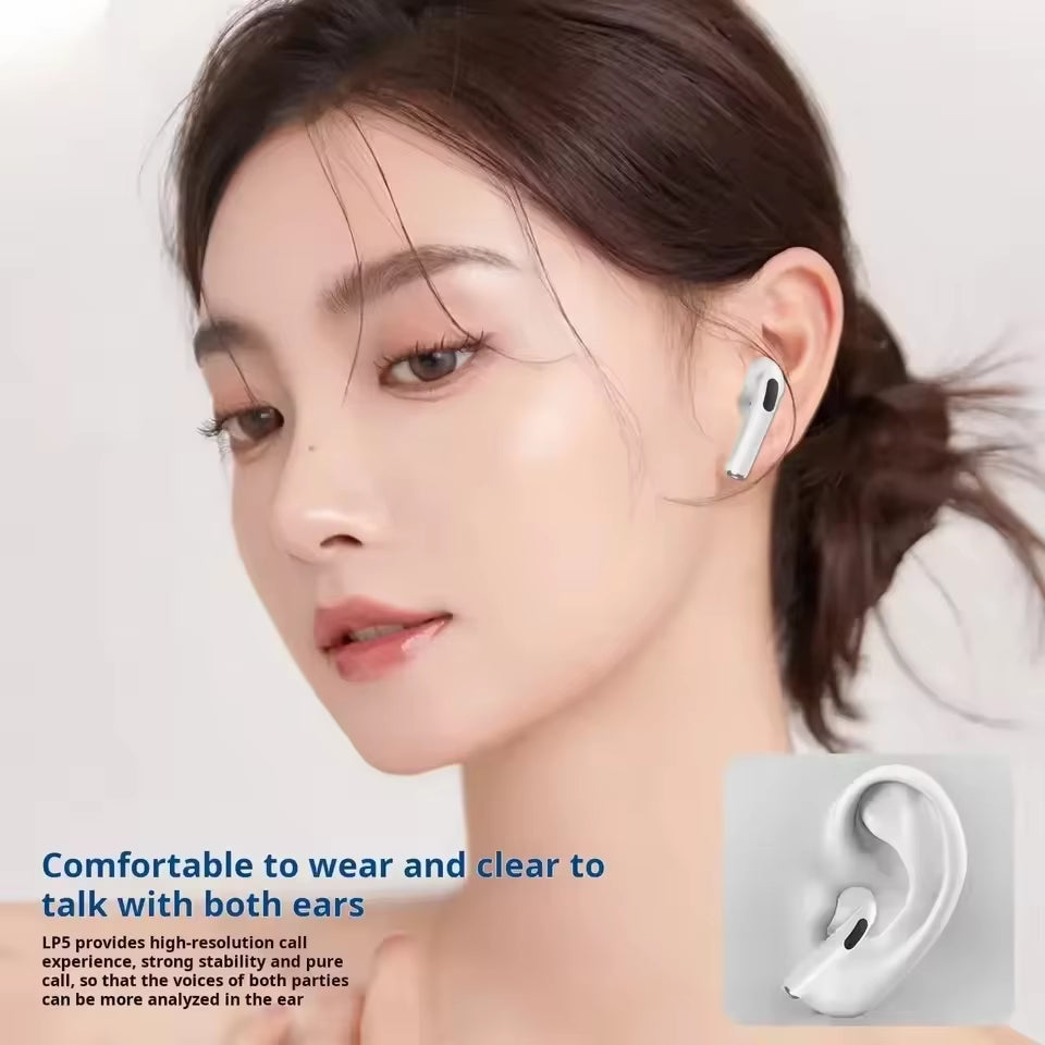 New A5 Bluetooth Earbuds Tws Wireless Earphones Headphones in Ear Stereo Music Earbuds Touch Control Earbuds with Microphone